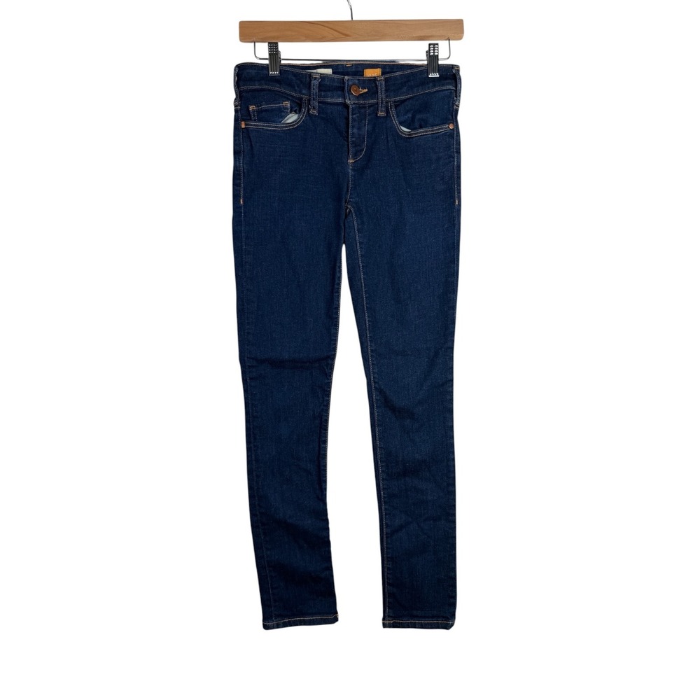 Anthropologie Pilcro and‎ Letterpress Serif Skinny Jeans size 26 Dark Blue Wash